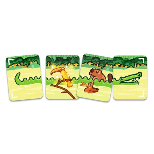 Djeco kaardimäng - Safari krokodillid DJ05077