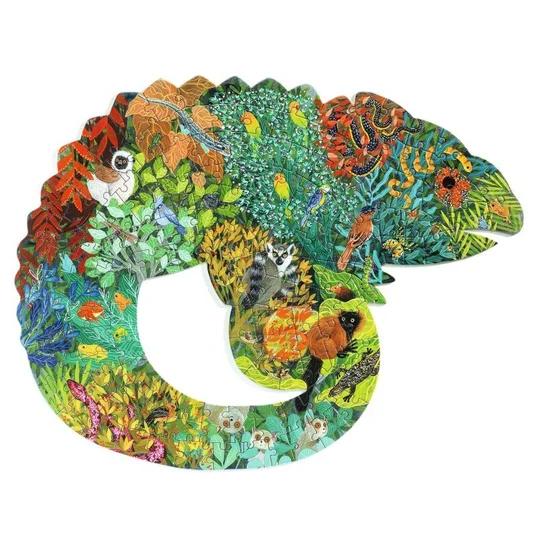 Djeco Forminė dėlionė - Chameleonas (150 detalių) DJ07655