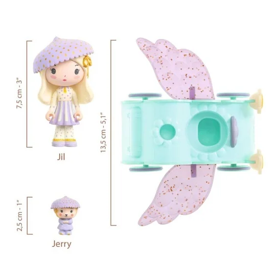 Djeco Tinyly - Jil ja Jerry pilveauto DJ06939