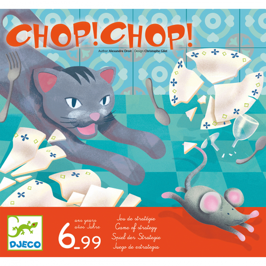 Djeco lauamäng - Chop Chop (kass ja hiir) DJ08401