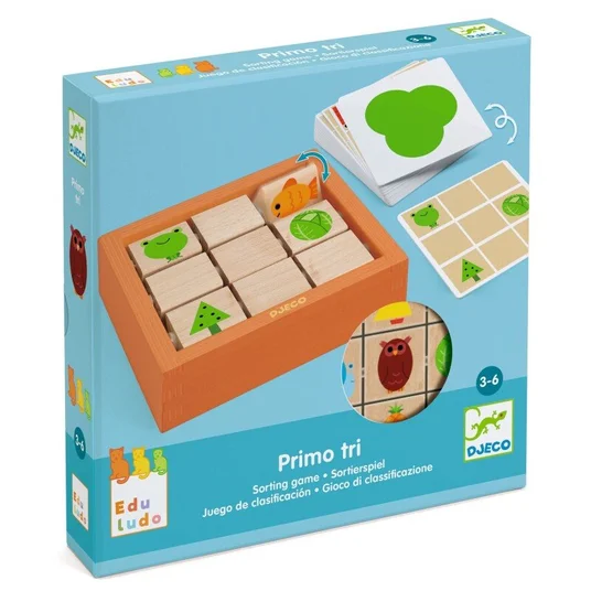 Djeco Edukacinis žaidimas - Eduludo - Primo Tri DJ08210