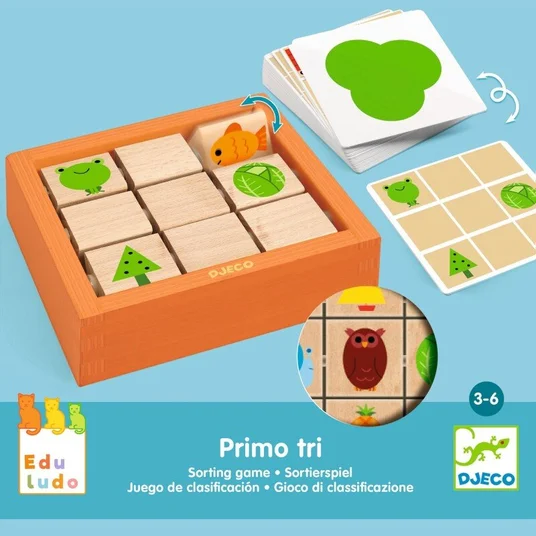 Djeco Edukacinis žaidimas - Eduludo - Primo Tri DJ08210