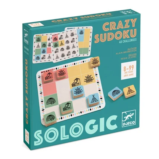 Djeco Loginis žaidimas - Beprotiškasis sudoku DJ08488