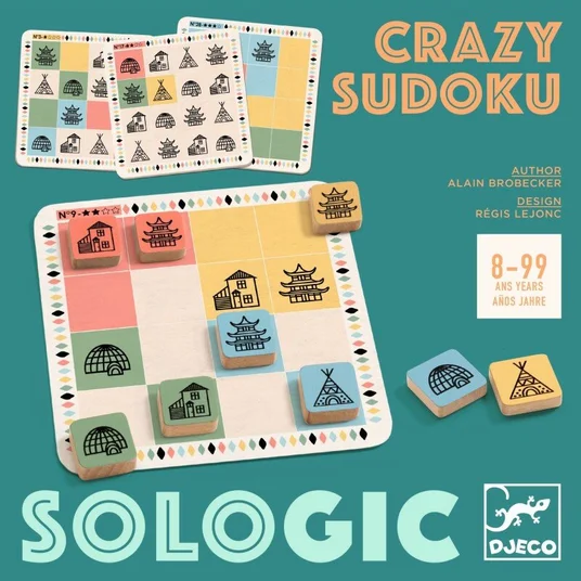 Djeco Loginis žaidimas - Beprotiškasis sudoku DJ08488