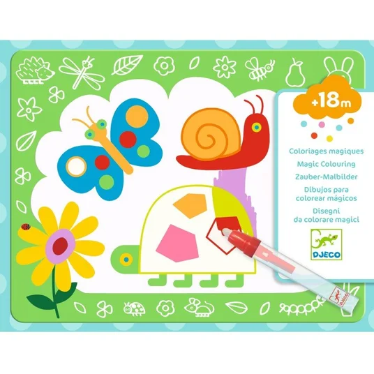Djeco Spalvink vandeniu - Stebuklingi rašteliai DJ09067