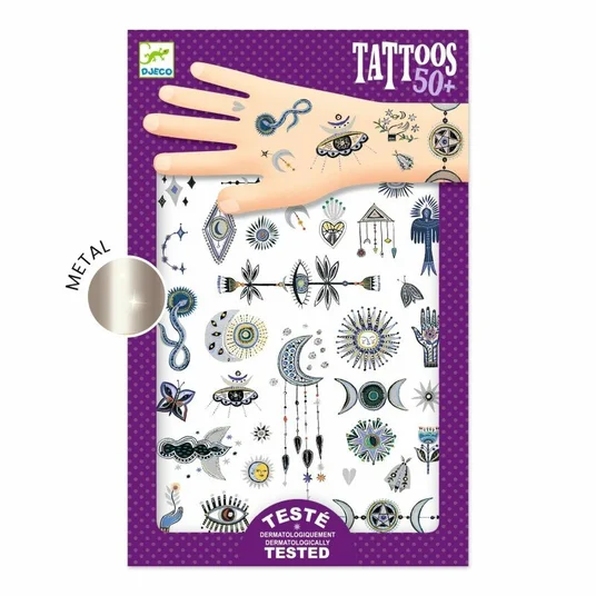 Djeco Tatuiruotės - Mistinis (50+ tatuiruočių) DJ09252