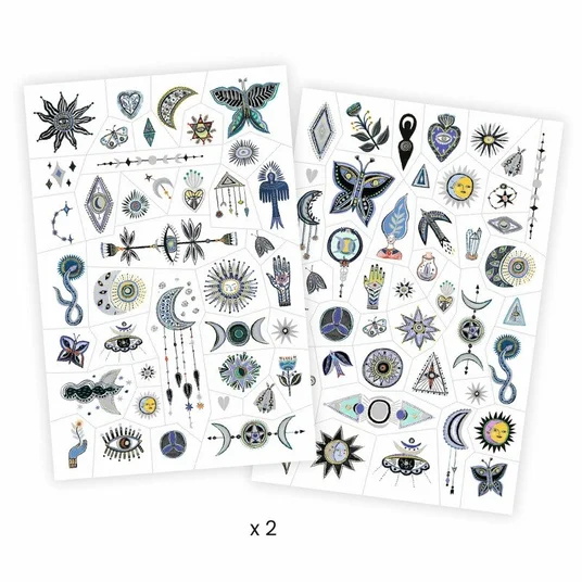 Djeco Tatuiruotės - Mistinis (50+ tatuiruočių) DJ09252
