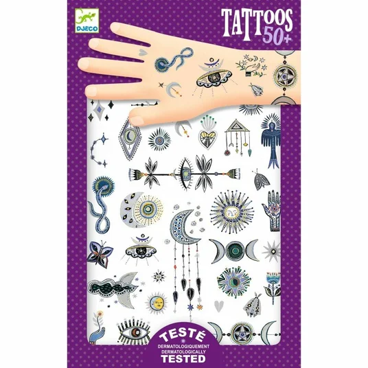 Djeco Tatuiruotės - Mistinis (50+ tatuiruočių) DJ09252