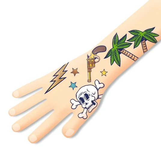 Djeco Tatuiruotės - Laukiniai (50+ tatuiruočių) DJ09577