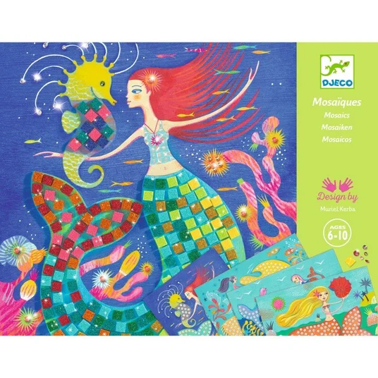 Djeco Kūrybinis rinkinys-mozaika - Undinės DJ09423