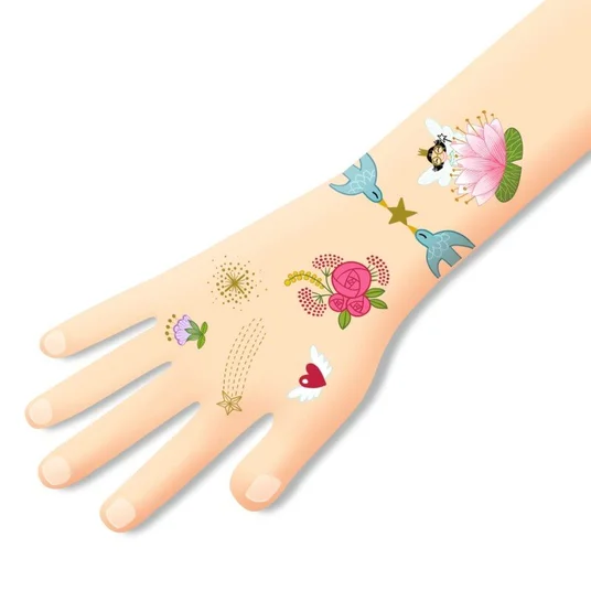 Djeco Tatuiruotės - Fėjos (50+ tatuiruočių) DJ09599