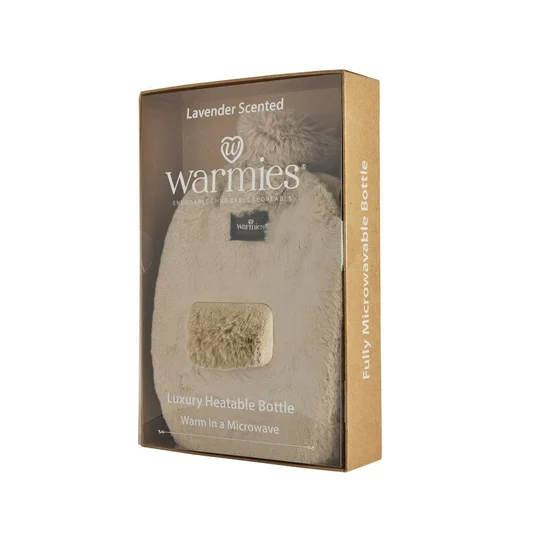 Warmies - Prabangus šildomas buteliukas - Latte spalvos