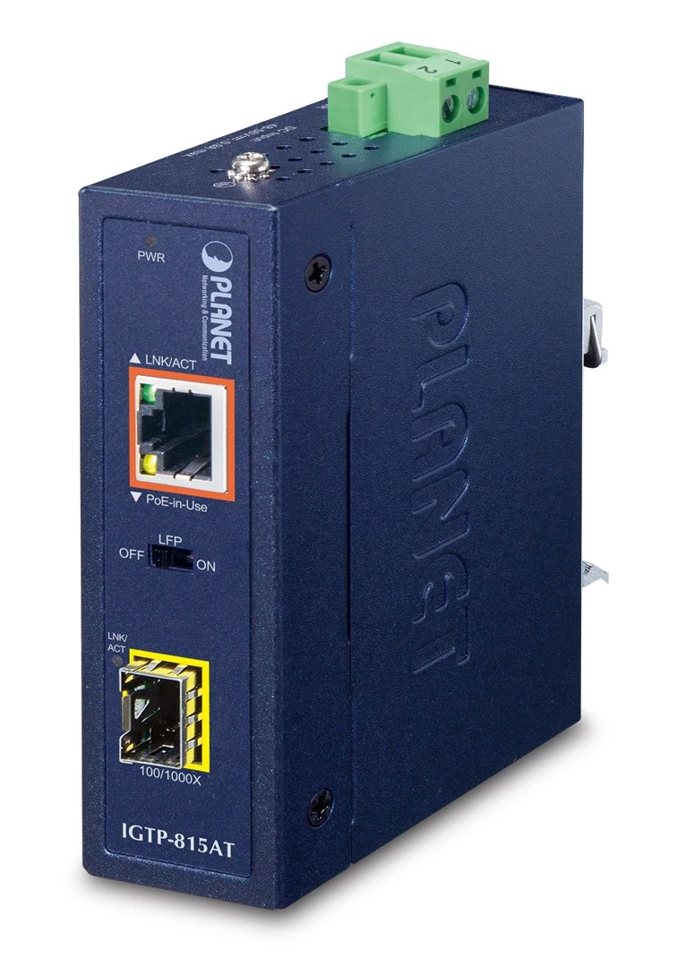 "Planet IGTP-815AT Media Converter (mini-GBIC