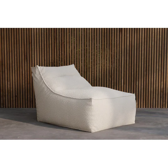 „Redang Relaxbag“ audinys – baltas bouclé audinys / 118*94*83