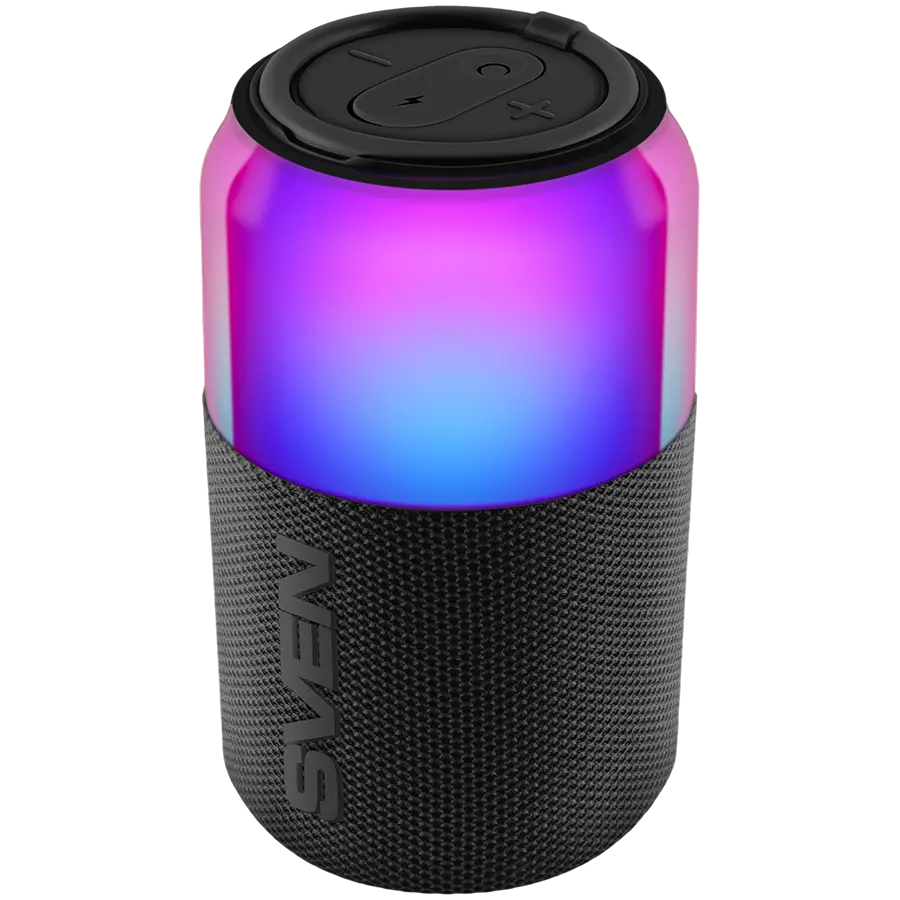 Portable speaker SVEN PS-130, red, power