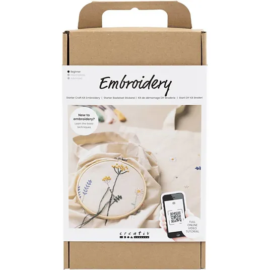 Creativ käsitöökomplekt, Tikand, lilled