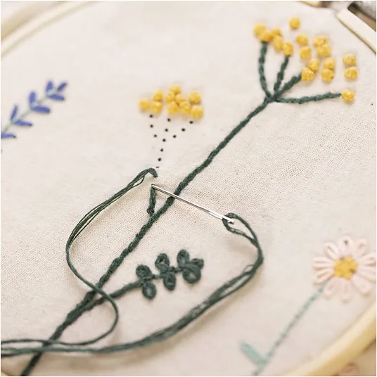 Creativ käsitöökomplekt, Tikand, lilled