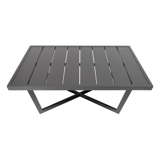 Aluminum Garden Furniture Sofa + Two Armchairs + Table