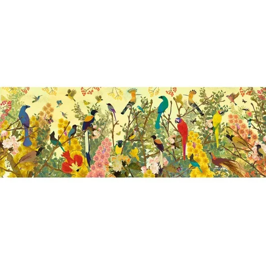 Dėlionė - Taikūs paukščiai (1000 detalių)