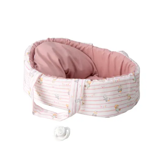 Arias beebi roosas kandekotis kaisukarudega, 26 cm
