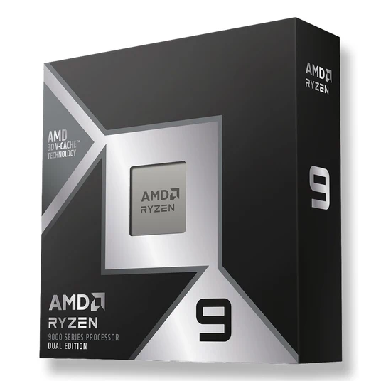 AMD Ryzen 9 9950X3D2 16 branduolių / 32 sriegių, 5,6 GHz, BOX