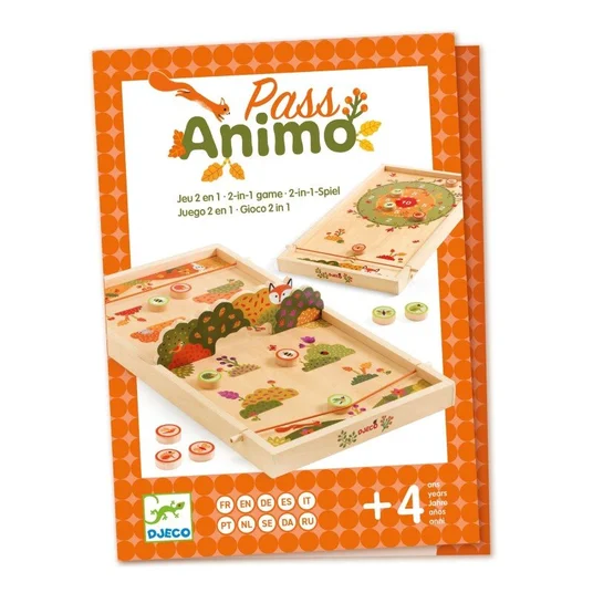 Įgūdžių žaidimas - Žetonų žaidimas ir pataikymas į taikinį (du viename) – Gyvūnai