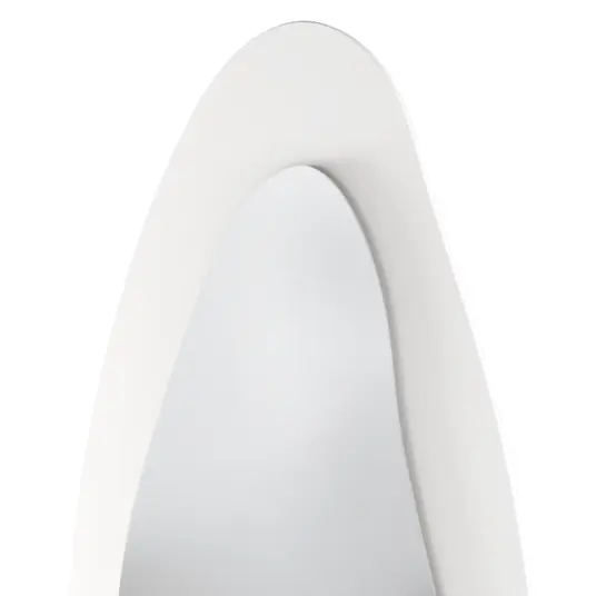 Stovimas veidrodis Mara, LED apšvietimas, 63 × 160 cm, baltos spalvos