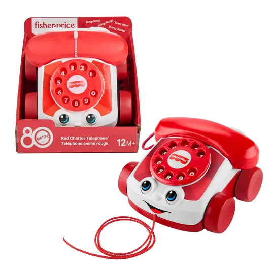 Fisher Price Mattel 80th Chatter Phone