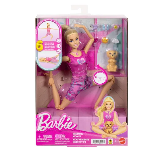 „Barbie“ meditatsioon: liikumine ja lõõgastumine. Nukk valguse ja helidega (JJN55)