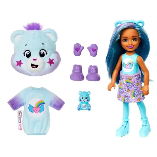 Barbie Care Bears Cutie Reveal Chelsea Misie mix