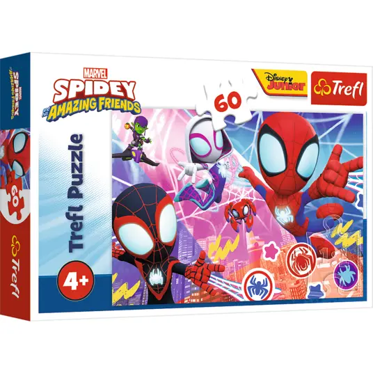 Trefl: Puzzle 60el. - Bohaterska przygoda kaina internetu - BIGBOX.LT