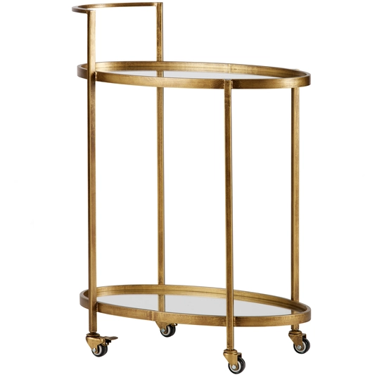 Vežimėlis Push, 86 x 67 x 35 cm, metalas, žalvario