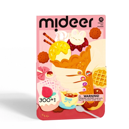 Mideer madingi nagų lipdukai - princesės tematika
