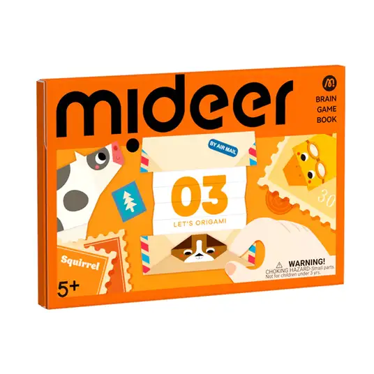 Mideer origami tehtäväkirja taso 3