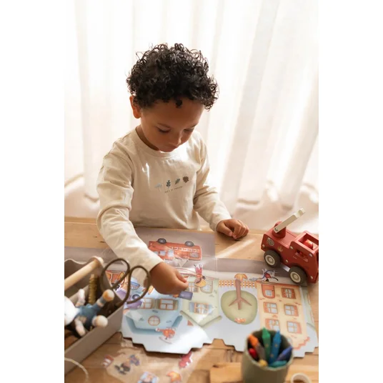 Little Dutch Reusable Sticker Story Booklet ´Jim & Friends´