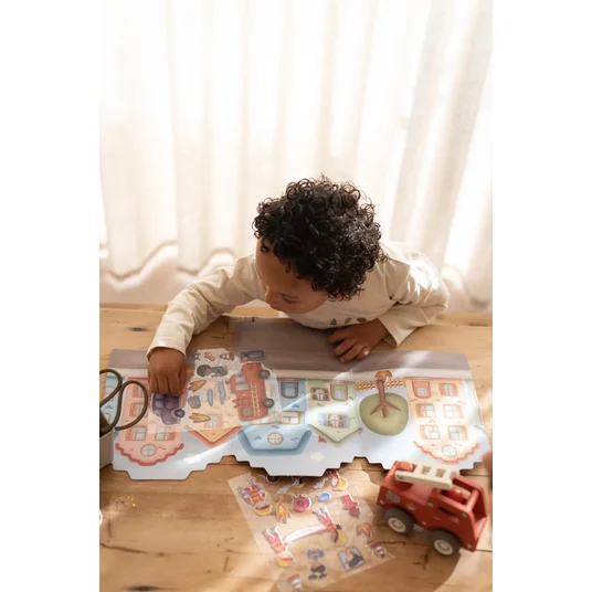 Little Dutch Reusable Sticker Story Booklet ´Jim & Friends´