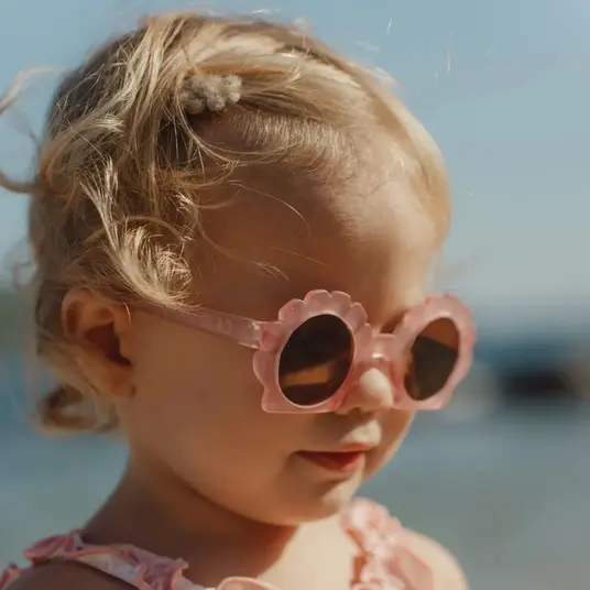 Little Dutch vaikiški akiniai nuo saulės Shell Mermaid Pink