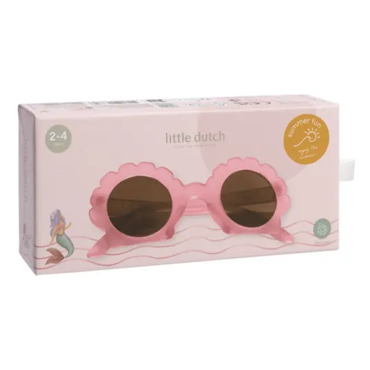 Little Dutch vaikiški akiniai nuo saulės Shell Mermaid Pink