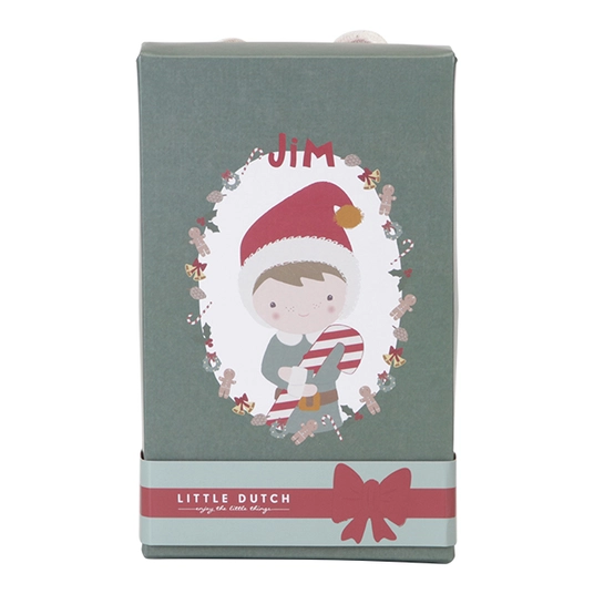 Little Dutch minkšta lėlė Christmas Jim 35 cm - Limited Edition