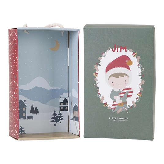 Little Dutch minkšta lėlė Christmas Jim 35 cm - Limited Edition