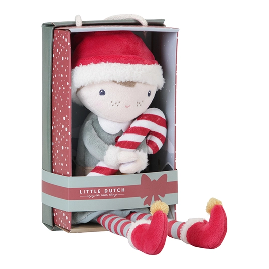 Little Dutch minkšta lėlė Christmas Jim 35 cm - Limited Edition