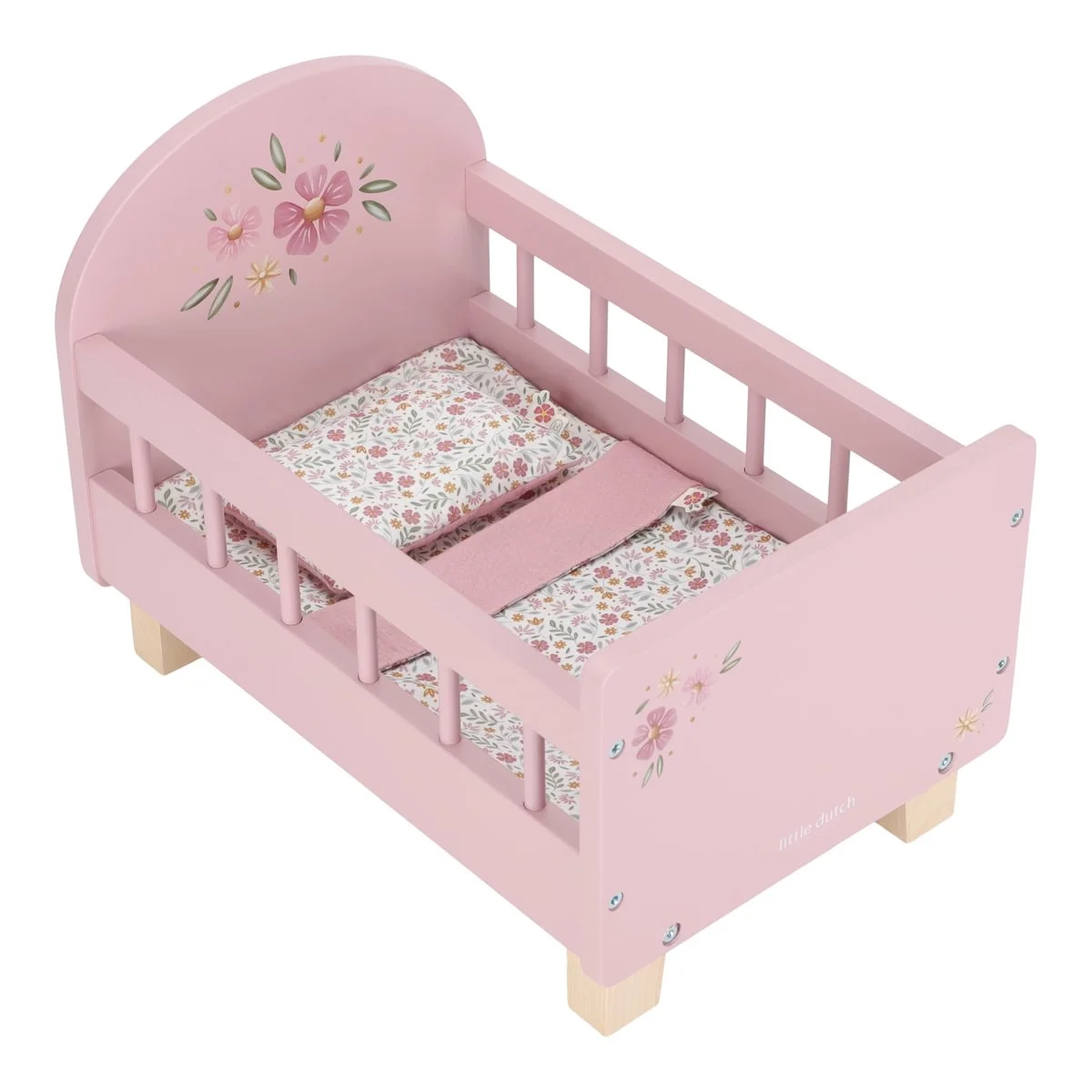 Little Dutch Doll Bed with Textile