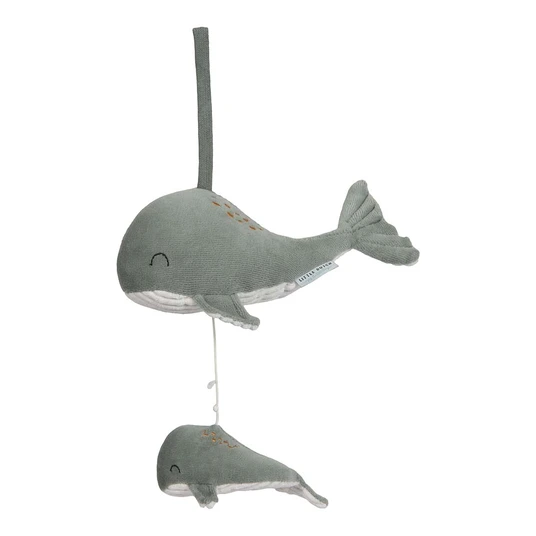 Little Dutch muzikinė dėžutė Whale Ocean, mėtinė