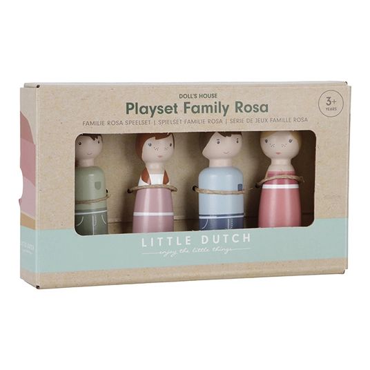 Little Dutch lėlių namelio papildymas Rosa family FSC