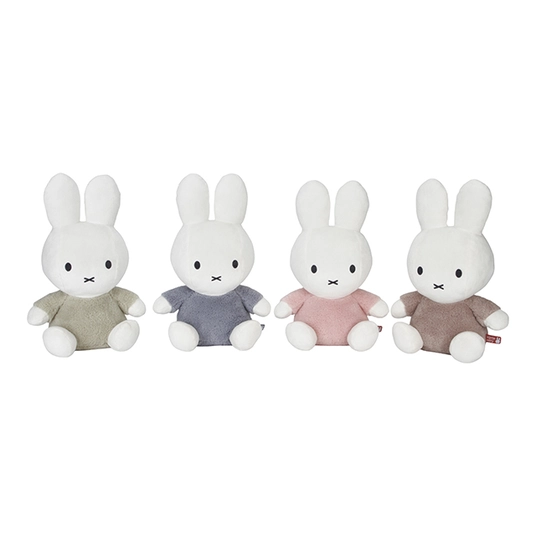 Little Dutch minkštas zuikutis Miffy 35 cm Fluffy Taupe