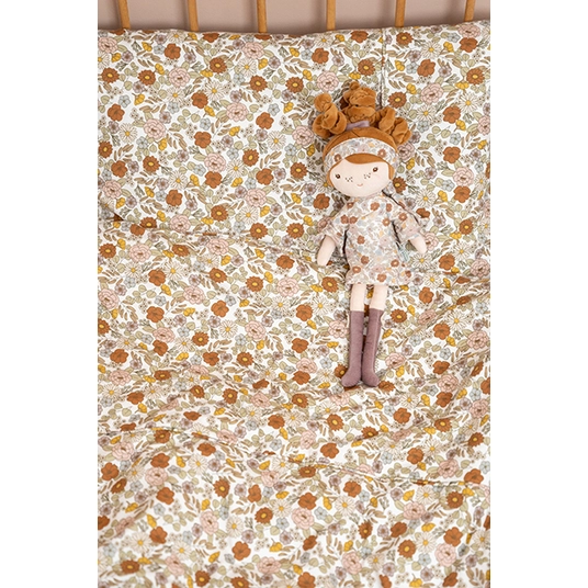 Little Dutch antklodės užvalkalas kūdikio lovytei Vintage Little Flowers 100x140 cm + 40x60 cm