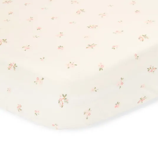 Little Dutch kūdikio lovytės paklodė su guma Fairy Blossom 60 x 120 cm