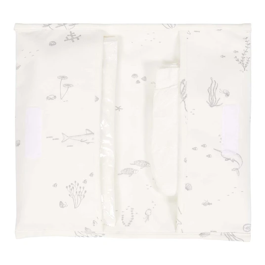Nappy pouch Ocean White