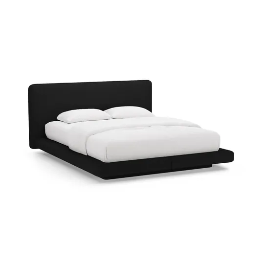 Bed With Headboard, "Linea", 204x225x98 Made in Europe