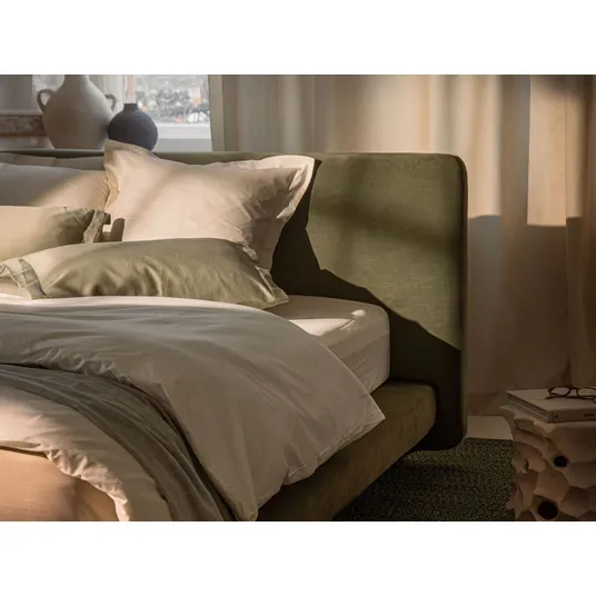 Bed With Headboard, "Linea", 224x225x98 Made in Europe